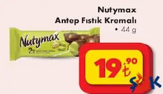 ŞÖLEN NUTYMAX ANTEP FISTIK KREMALI ÇİKOLATA 44 G